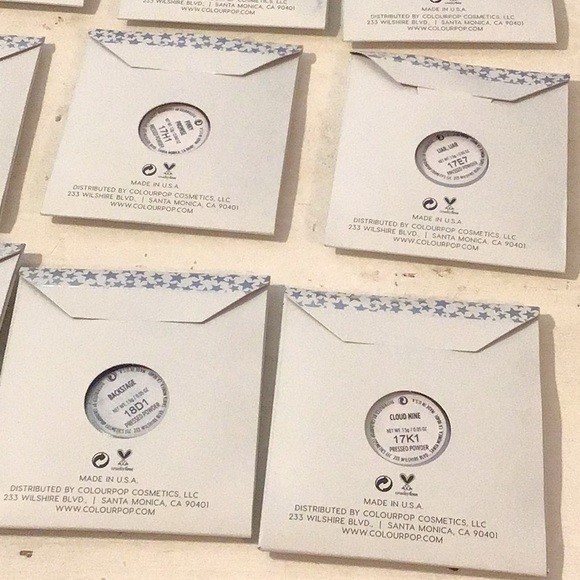 Colourpop Pressed Powder Eye Shadow New In Box lot 22 + Magnetic palette All New - Picture 7 of 9